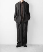 画像をギャラリービューアに読み込む, ssstein(シュタイン)のDOUBLE BREASTED BLAZER - GREY KHAKIの公式通販サイトsession福岡セレクトショップ
