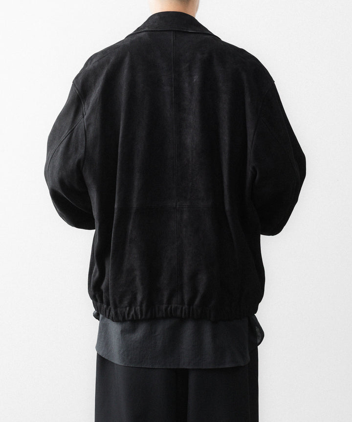 ssstein(シュタイン)のGOAT SUEDE ZIP JACKET - BLACKの公式通販サイトsession福岡セレクトショップ