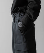 画像をギャラリービューアに読み込む, SUBLATIONS サブレーションズのHEAVY WOOL GABARDINE GURKHA CARGO PANTS - SLATE GREYの公式通販サイトsession福岡セレクトショップ
