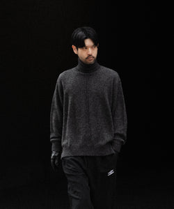 ssstein / シュタイン】WOOL/ALPACA KNIT LOOSE TURTLE NECK PO
