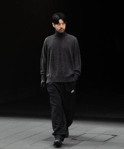 ssstein / シュタイン】WOOL/ALPACA KNIT LOOSE TURTLE NECK PO
