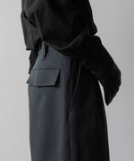 画像をギャラリービューアに読み込む, SUBLATIONS サブレーションズのHEAVY WOOL GABARDINE GURKHA CARGO PANTS - SLATE GREYの公式通販サイトsession福岡セレクトショップ
