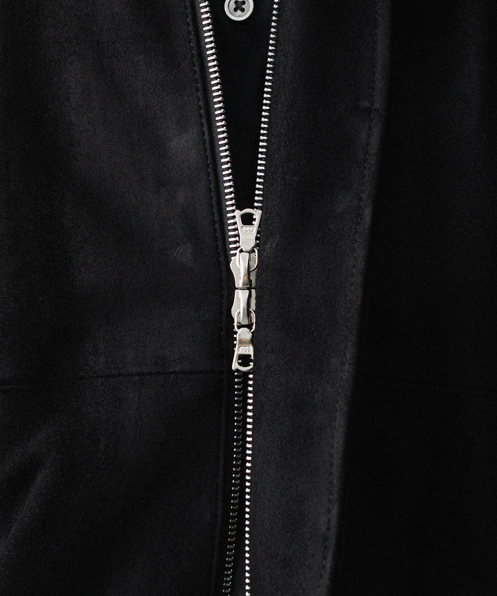 ssstein(シュタイン)のGOAT SUEDE ZIP JACKET - BLACKの公式通販サイトsession福岡セレクトショップ