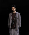 【KANEMASA PHIL.】46G ARTISAN SHIRT - CHARCOAL
