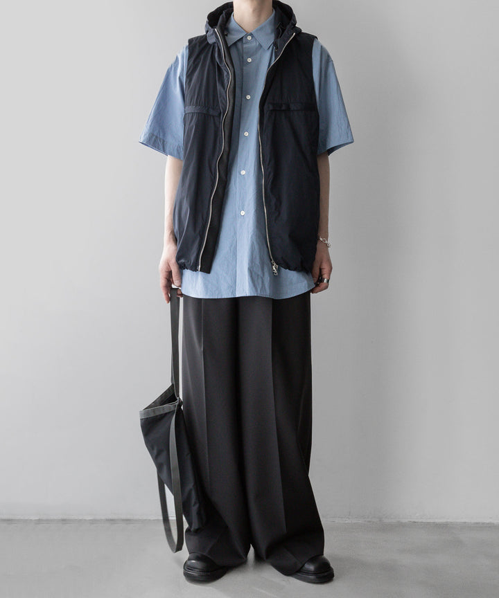 ssstein stein シュタインのOVERSIZED SS SHIRT - BLUEの公式通販サイト sessionセッション福岡セレクトショップ