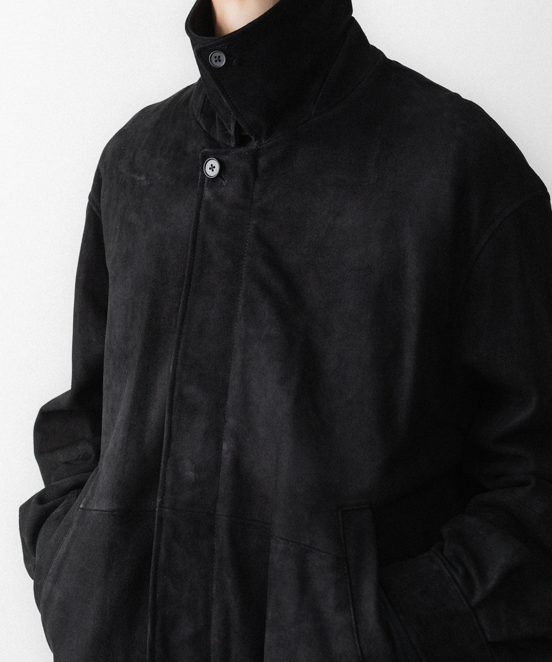ssstein(シュタイン)のGOAT SUEDE ZIP JACKET - BLACKの公式通販サイトsession福岡セレクトショップ