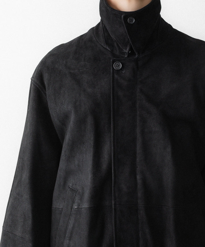 ssstein(シュタイン)のGOAT SUEDE ZIP JACKET - BLACKの公式通販サイトsession福岡セレクトショップ