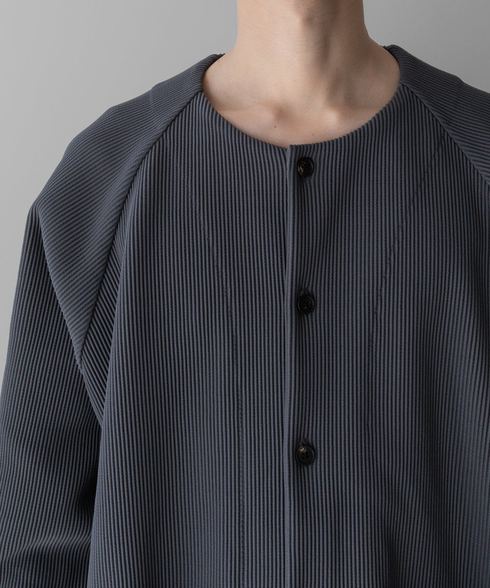 【stein】GRADATION PLEATS CARDIGAN - N.GREY シュタイン 23ss sessionセッション福岡セレクトショップ 公式通販サイト