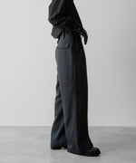 画像をギャラリービューアに読み込む, SUBLATIONS サブレーションズのHEAVY WOOL GABARDINE GURKHA CARGO PANTS - SLATE GREYの公式通販サイトsession福岡セレクトショップ
