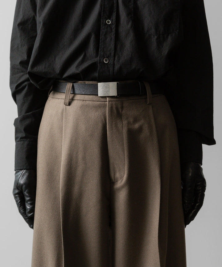 ssstein(シュタイン)の24AWコレクション EXTRA WIDE TROUSERS - DARK BEIGE 公式通販サイトsession福岡セレクトショップ