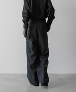 画像をギャラリービューアに読み込む, SUBLATIONS サブレーションズのHEAVY WOOL GABARDINE GURKHA CARGO PANTS - SLATE GREYの公式通販サイトsession福岡セレクトショップ
