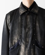 画像をギャラリービューアに読み込む, SUBLATIONS-サブレーションズのRUSTY SATIN SPORTS JACKETのBLACK公式通販サイトsession福岡セレクトショップ
