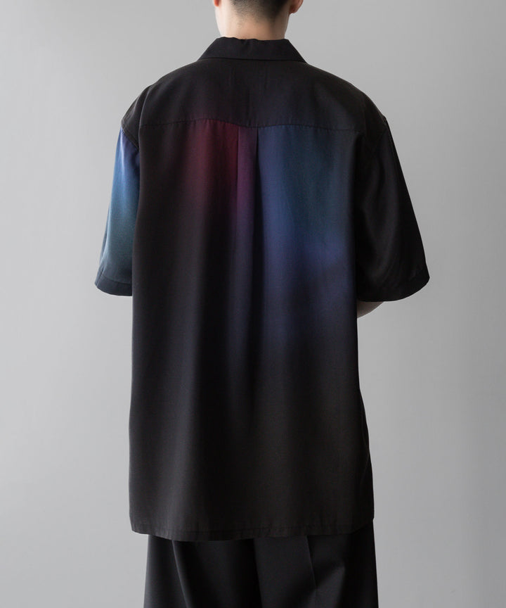 ssstein stein(シュタイン)の24SSコレクションOVERSIZED TENCEL OPEN COLLAR SS SHIRTのGRADATION公式通販サイトsession福岡セレクトショップ