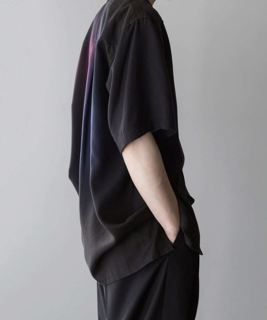 ssstein stein(シュタイン)の24SSコレクションOVERSIZED TENCEL OPEN COLLAR SS SHIRTのGRADATION公式通販サイトsession福岡セレクトショップ