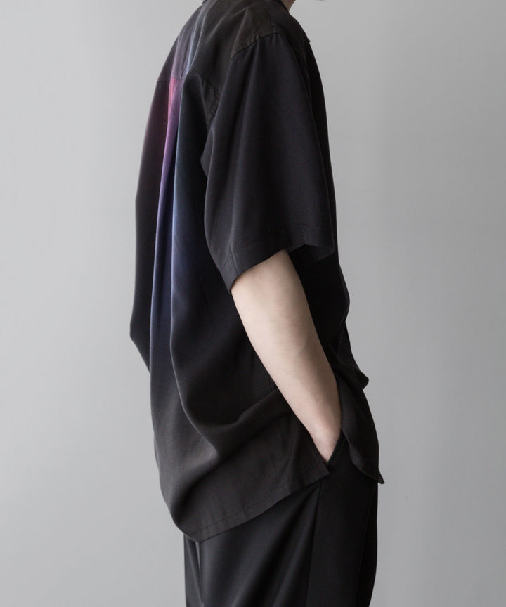 ssstein stein(シュタイン)の24SSコレクションOVERSIZED TENCEL OPEN COLLAR SS SHIRTのGRADATION公式通販サイトsession福岡セレクトショップ