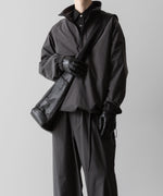 画像をギャラリービューアに読み込む, ssstein(シュタイン)の24AWコレクション WINDBREAKER NYLON HALF ZIP PULLOVER - CHARCOAL 公式通販サイトsession福岡セレクトショップ
