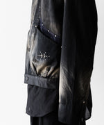 画像をギャラリービューアに読み込む, SUBLATIONS-サブレーションズのRUSTY SATIN SPORTS JACKETのBLACK公式通販サイトsession福岡セレクトショップ
