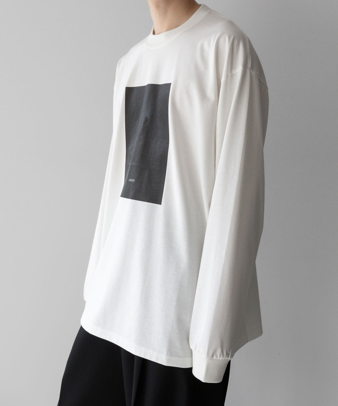 【stein】ssstein シュタインのOVERSIZED LONG SLEEVE TEE [ LINEAR ] - WHITE 公式通販サイトsession福岡セレクトショップ