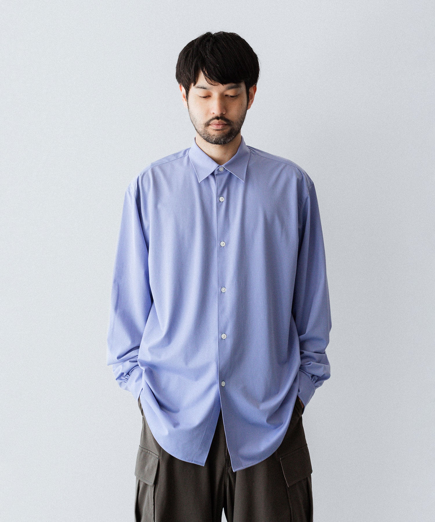KANEMASA PHIL.】46G MODEST SHIRT - PURPLE | 公式通販サイト session