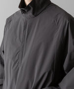 画像をギャラリービューアに読み込む, ssstein(シュタイン)の24AWコレクション WINDBREAKER NYLON HALF ZIP PULLOVER - CHARCOAL 公式通販サイトsession福岡セレクトショップ
