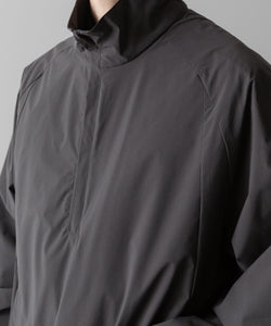 ssstein(シュタイン)の24AWコレクション WINDBREAKER NYLON HALF ZIP PULLOVER - CHARCOAL 公式通販サイトsession福岡セレクトショップ