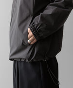 画像をギャラリービューアに読み込む, ssstein(シュタイン)の24AWコレクション WINDBREAKER NYLON HALF ZIP PULLOVER - CHARCOAL 公式通販サイトsession福岡セレクトショップ
