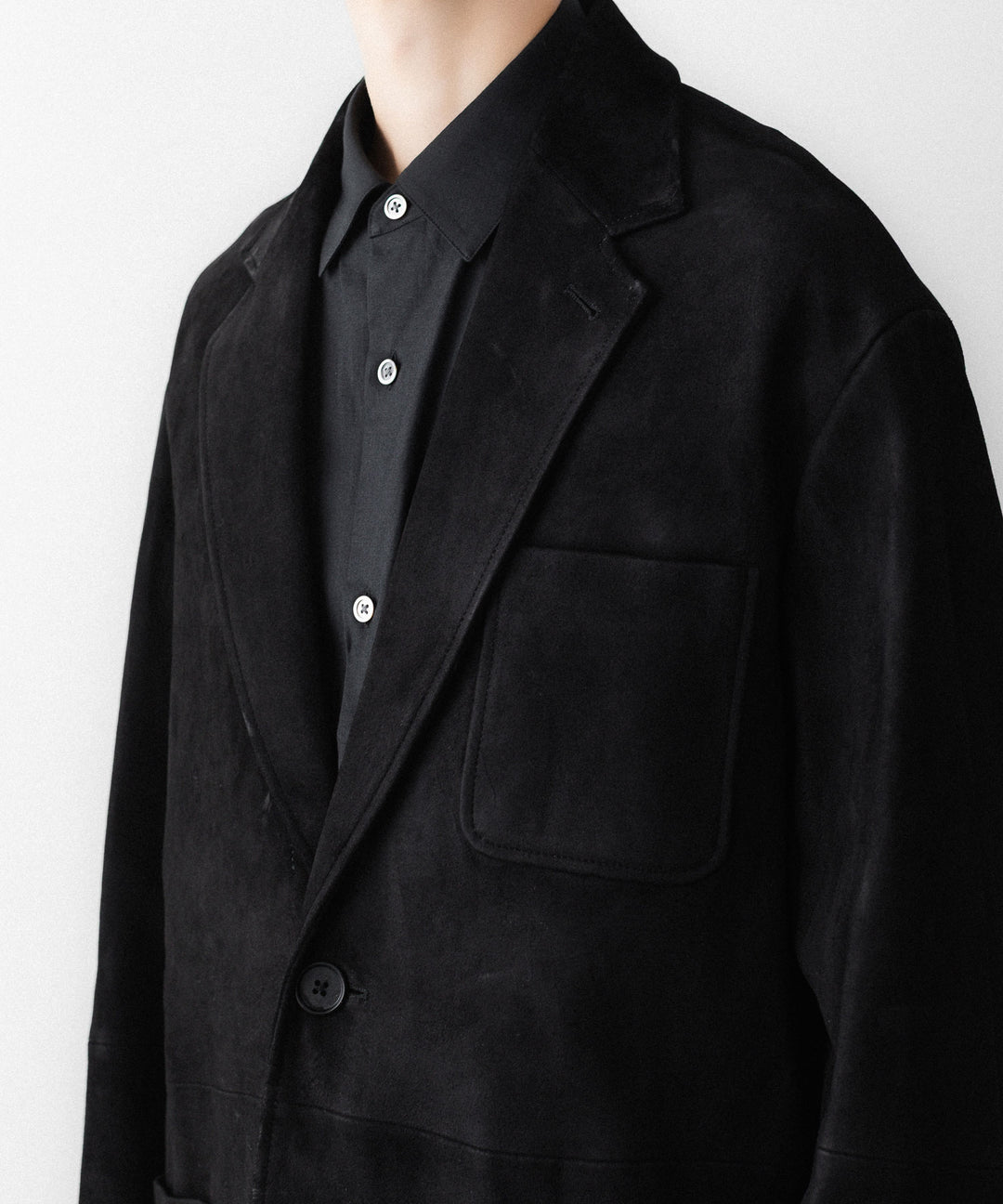 ssstein(シュタイン)のGOAT SUEDE BLAZER - BLACKの公式通販サイトsession福岡セレクトショップ