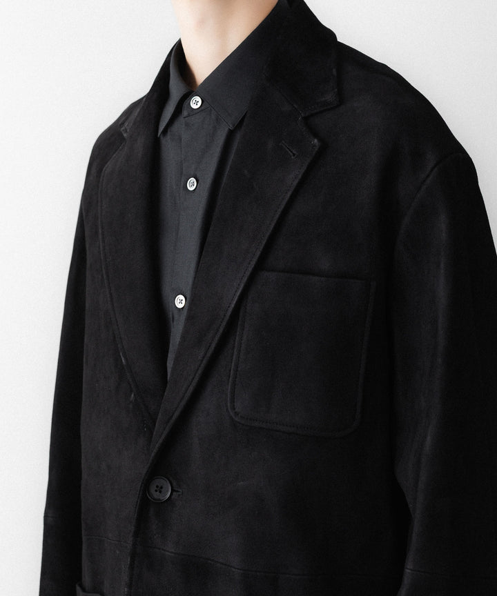 ssstein(シュタイン)のGOAT SUEDE BLAZER - BLACKの公式通販サイトsession福岡セレクトショップ