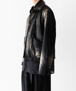 画像をギャラリービューアに読み込む, SUBLATIONS-サブレーションズのRUSTY SATIN SPORTS JACKETのBLACK公式通販サイトsession福岡セレクトショップ
