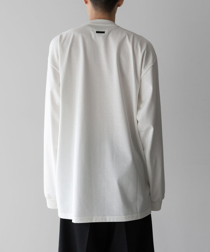【stein】ssstein シュタインのOVERSIZED LONG SLEEVE TEE [ LINEAR ] - WHITE 公式通販サイトsession福岡セレクトショップ