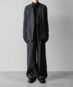 画像をギャラリービューアに読み込む, SUBLATIONS サブレーションズのHEAVY WOOL GABARDINE GURKHA CARGO PANTS - SLATE GREYの公式通販サイトsession福岡セレクトショップ
