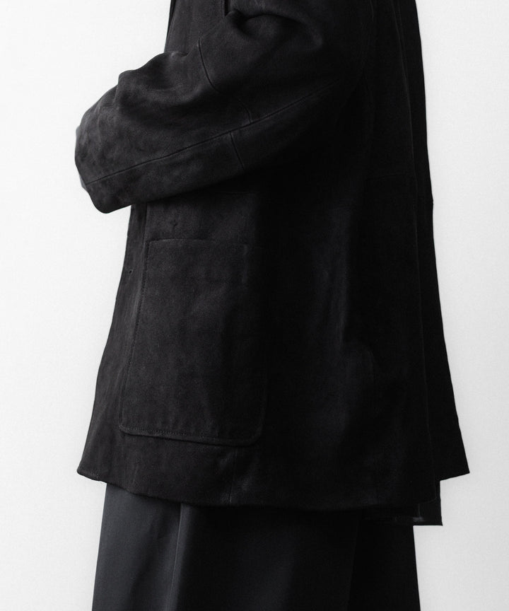 ssstein(シュタイン)のGOAT SUEDE BLAZER - BLACKの公式通販サイトsession福岡セレクトショップ