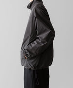 画像をギャラリービューアに読み込む, ssstein(シュタイン)の24AWコレクション WINDBREAKER NYLON HALF ZIP PULLOVER - CHARCOAL 公式通販サイトsession福岡セレクトショップ
