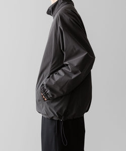 ssstein(シュタイン)の24AWコレクション WINDBREAKER NYLON HALF ZIP PULLOVER - CHARCOAL 公式通販サイトsession福岡セレクトショップ