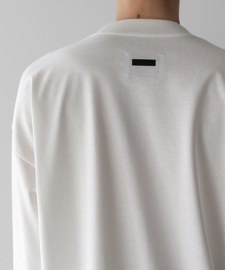【stein】ssstein シュタインのOVERSIZED LONG SLEEVE TEE [ LINEAR ] - WHITE 公式通販サイトsession福岡セレクトショップ