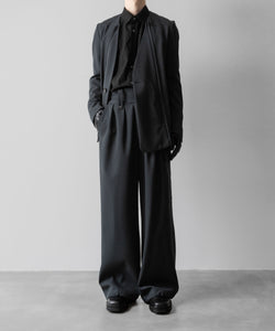 SUBLATIONS サブレーションズのHEAVY WOOL GABARDINE GURKHA CARGO PANTS - SLATE GREYの公式通販サイトsession福岡セレクトショップ