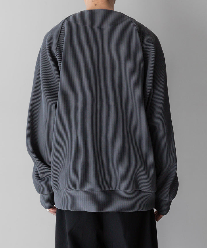 【stein】GRADATION PLEATS CARDIGAN - N.GREY シュタイン 23ss sessionセッション福岡セレクトショップ 公式通販サイト