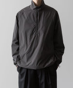 画像をギャラリービューアに読み込む, ssstein(シュタイン)の24AWコレクション WINDBREAKER NYLON HALF ZIP PULLOVER - CHARCOAL 公式通販サイトsession福岡セレクトショップ
