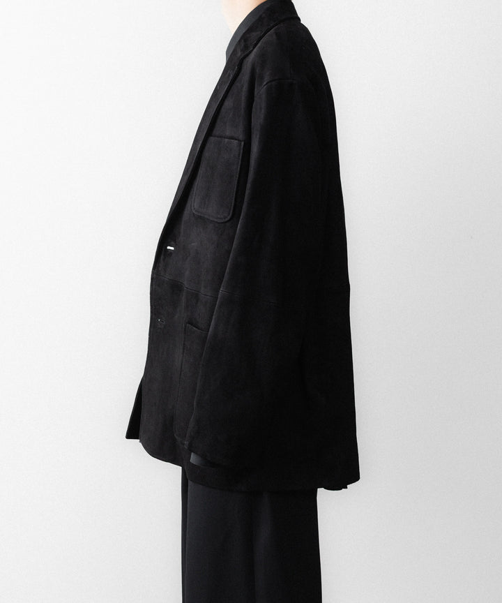 ssstein(シュタイン)のGOAT SUEDE BLAZER - BLACKの公式通販サイトsession福岡セレクトショップ