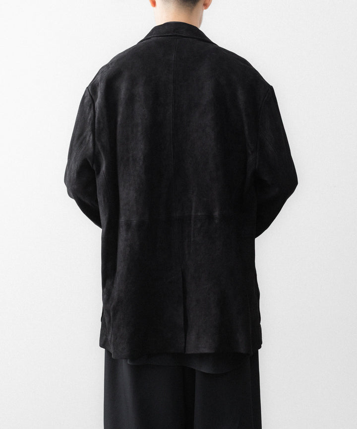 ssstein(シュタイン)のGOAT SUEDE BLAZER - BLACKの公式通販サイトsession福岡セレクトショップ