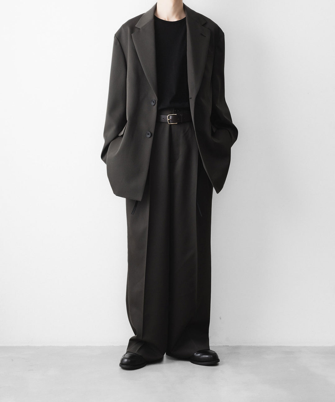 ssstein(シュタイン)のOVERSIZED SINGLE BREASTED LONG JACKET - GREY KHAKIの公式通販サイトsession福岡セレクトショップ