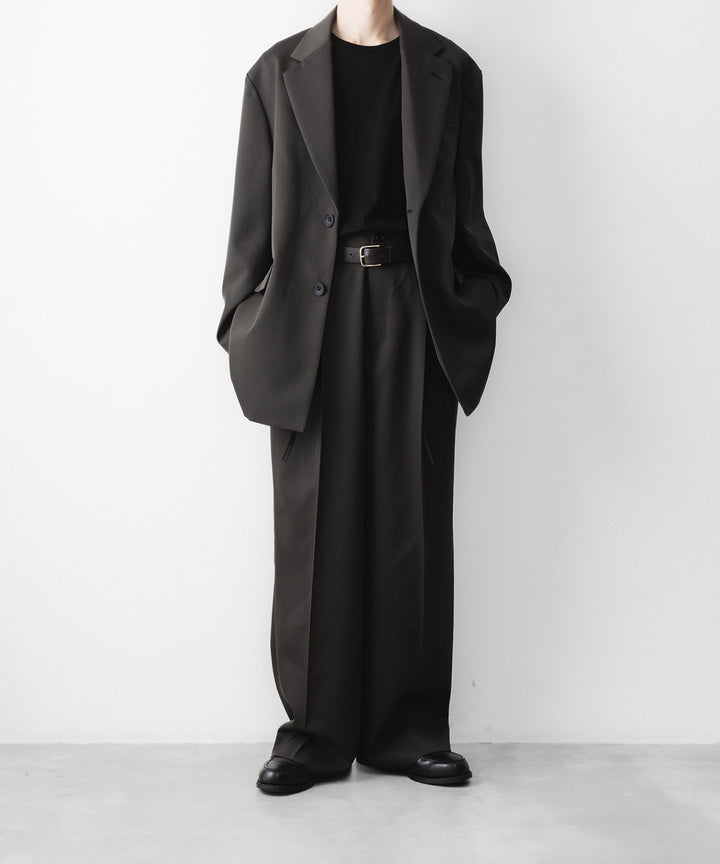 ssstein(シュタイン)のOVERSIZED SINGLE BREASTED LONG JACKET - GREY KHAKIの公式通販サイトsession福岡セレクトショップ
