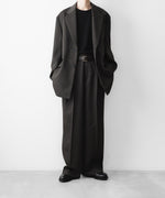 画像をギャラリービューアに読み込む, ssstein(シュタイン)のOVERSIZED SINGLE BREASTED LONG JACKET - GREY KHAKIの公式通販サイトsession福岡セレクトショップ
