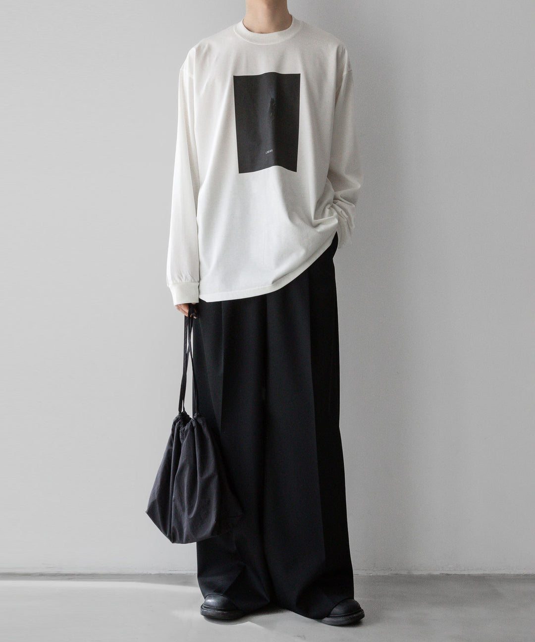 【stein】ssstein シュタインのOVERSIZED LONG SLEEVE TEE [ LINEAR ] - WHITE 公式通販サイトsession福岡セレクトショップ