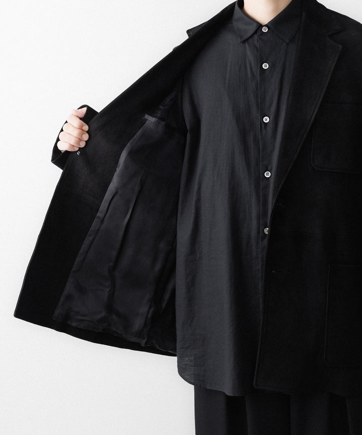 ssstein(シュタイン)のGOAT SUEDE BLAZER - BLACKの公式通販サイトsession福岡セレクトショップ