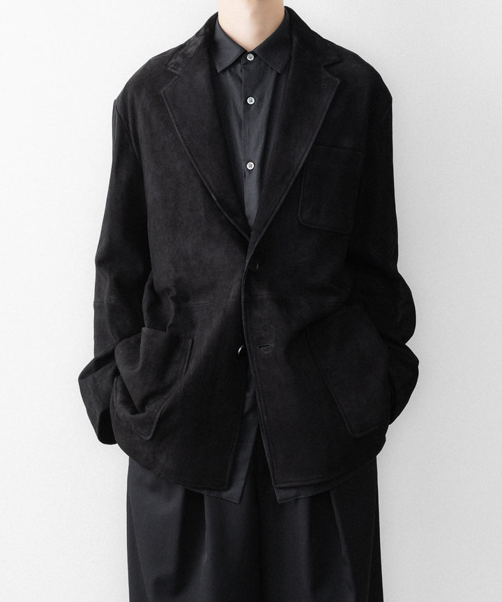 ssstein(シュタイン)のGOAT SUEDE BLAZER - BLACKの公式通販サイトsession福岡セレクトショップ