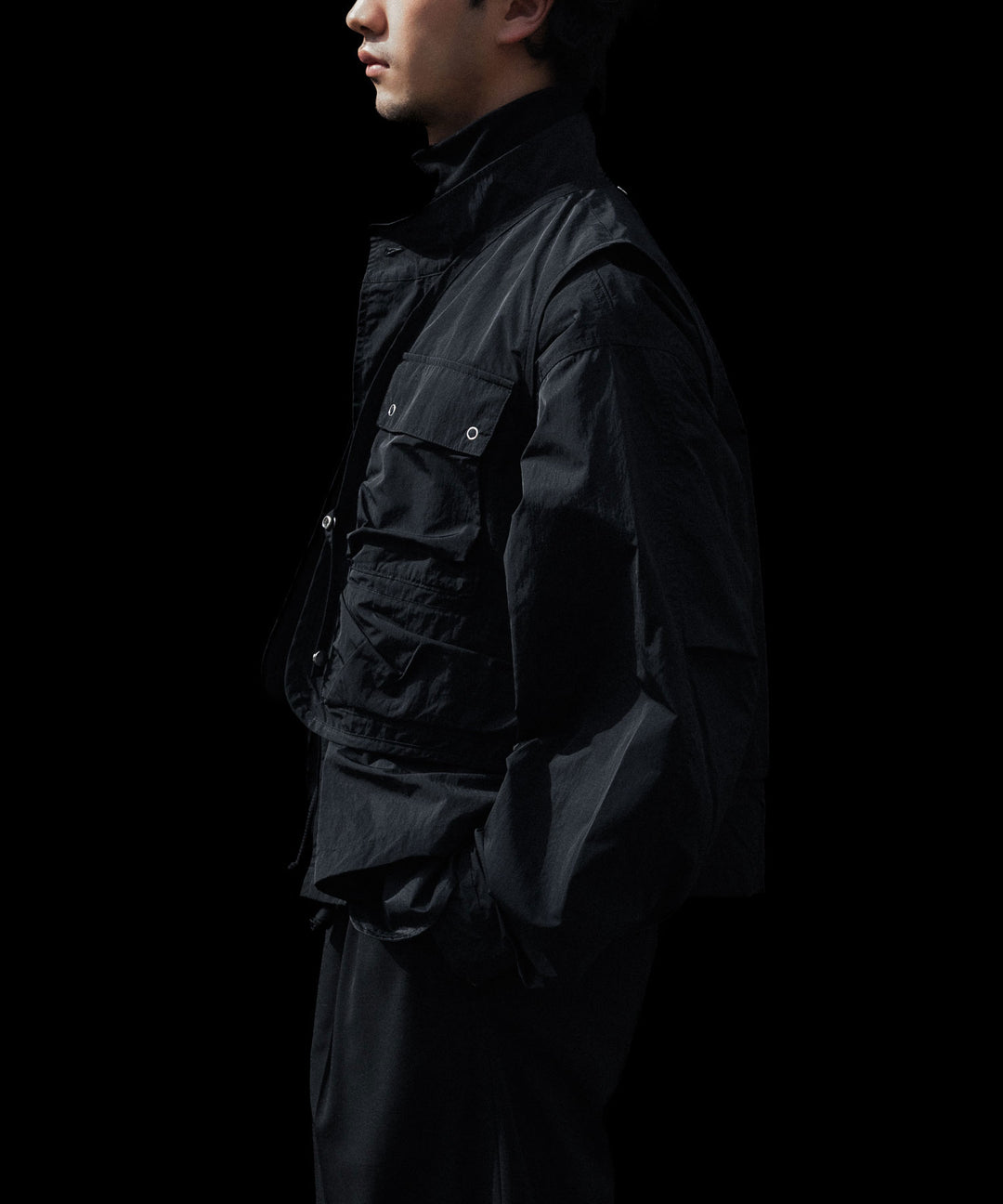 ANTHEM A アンセム エーのDOCKING NYLON SHORT BLOUSONの公式通販サイトsession福岡セレクトショップ