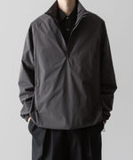 画像をギャラリービューアに読み込む, ssstein(シュタイン)の24AWコレクション WINDBREAKER NYLON HALF ZIP PULLOVER - CHARCOAL 公式通販サイトsession福岡セレクトショップ
