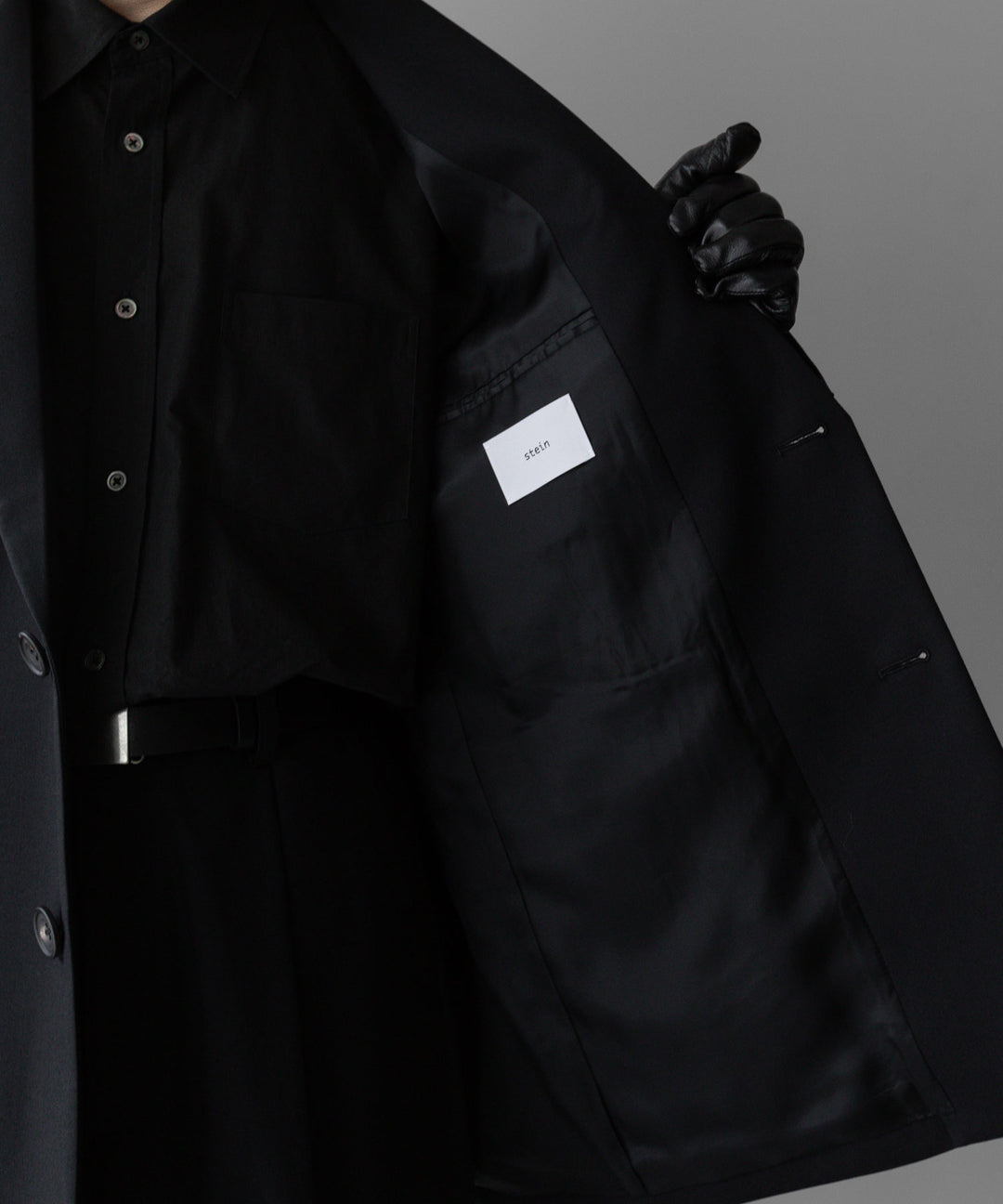 stein(シュタイン)の24SSコレクションOVERSIZED SINGLE BREASTED JACKETのBLACK