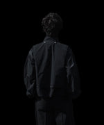 画像をギャラリービューアに読み込む, 【ANTHEM A】DOCKING NYLON SHORT BLOUSON - BLACK
